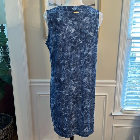 Michael Kors Blue Sheath Mini Dress - Picture 5 of 9